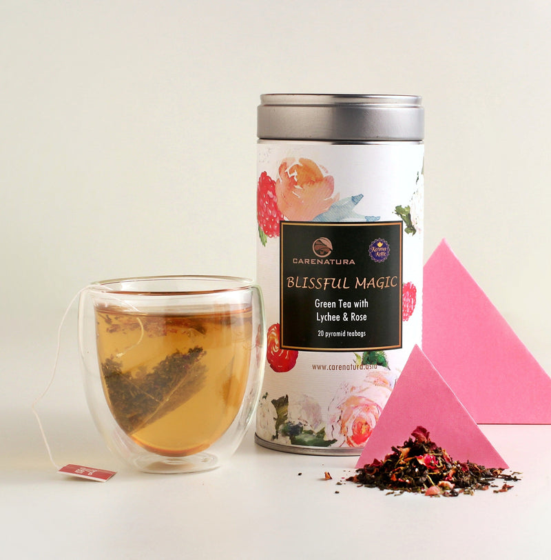 CARENATURA x KARMA KETTLE – Blissful Magic (20 pyramid teabags)