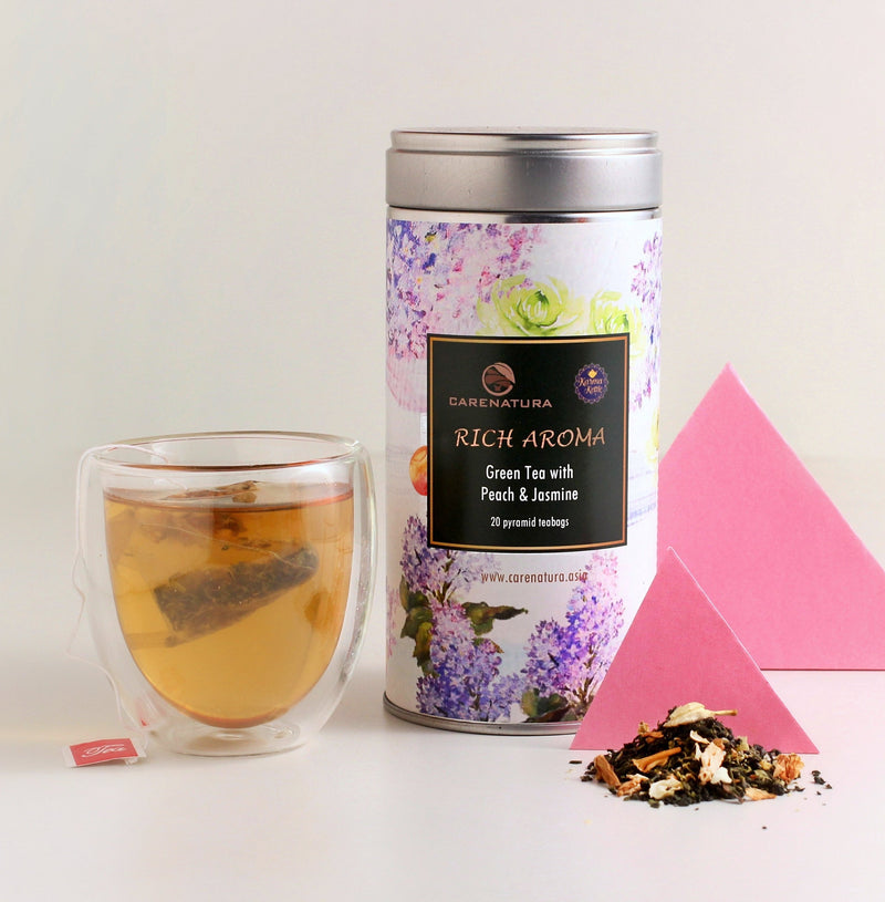 CARENATURA x KARMA KETTLE – Rich Aroma (20 pyramid teabags)