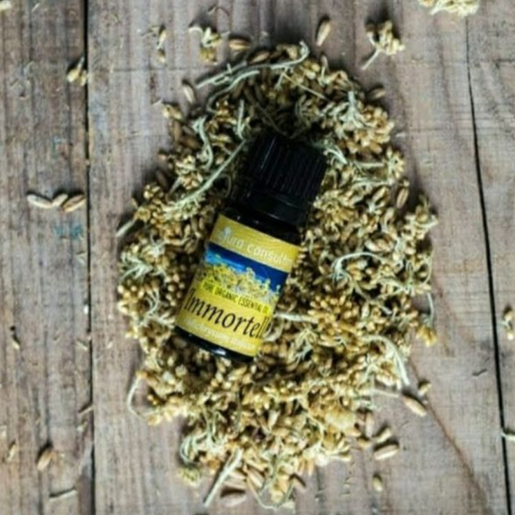 VIANA IMMORTELLE – Pure Organic Essential Oil of Immortelle (5ml)